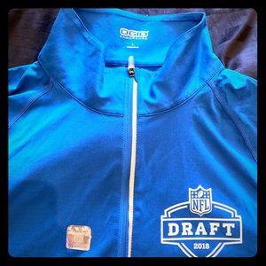 OGIO NFL Blue Quarter Zip Pullover